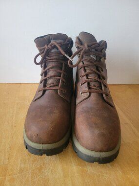 Herman Survivors Iselburg Men's Steel Toe Waterproof Brown Leather Work Boots
